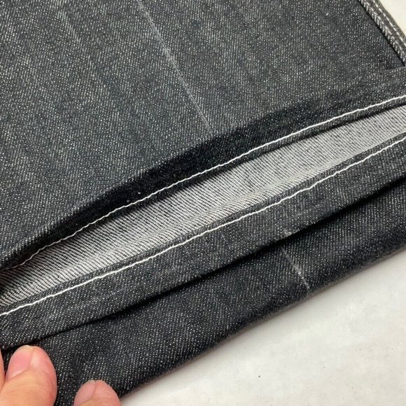 COPY - 7 For All Mankind Black Washed Flare Jeans 7FAM Mid Rise Women's Size 28 - Picture 4 of 15